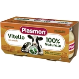 Пюре м'ясне Plasmon Телятина, 2 шт. х 80 г - Pampik
