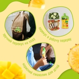 Пюре фруктовое Bob Snail Smoothie Fruits to Go Tropic, 1.2 кг (10 шт. по 120 г) - Pampik - 4