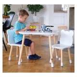 Комплект детской мебели FreeOn Bear, стол и 2 стульчика (44282) - Pampik - 5