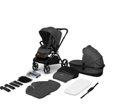 Універсальний візочок 2 в 1 Lionelo Mika Grey Graphite, сірий - Pampik - 4