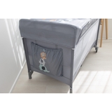 Ліжко-манеж FreeON Elephants з другим ярусом, сірий (81514) - Pampik - 7