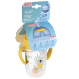 Чашка непроливайка з трубочкою та обважувачем Canpol Babies Exotic, 270 мл, жовтий (56/606_yel) - Pampik - 6
