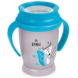 Чашка з ручками Lovi Indian Summer Boy Junior, сірий з блакитним, 250 мл (1/592new) - Pampik