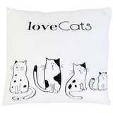 Подушка Tigres Love cats, 35х36 см (ПД-0169) - Pampik