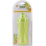 Поїльник з подвійними стінками і трубочкою Baby Team, 300 мл, зелений (5021) - Pampik - 3