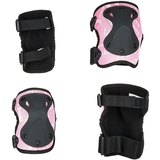 Захисний комплект Micro, налокітники та наколінники, р. M, рожевий (AC8030) - Pampik