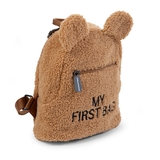 Детский рюкзак Childhome My first bag Teddy beige, бежевый (CWKIDBT) - Pampik - 2