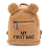 Детский рюкзак Childhome My first bag Teddy beige, бежевый (CWKIDBT) - Pampik