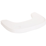 Столик до стільця для годування Childhome Evolu з силіконовим підносом, білий (CHEVOTSAW) - Pampik