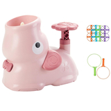 Детская игрушка с летающими тарелками Beiens Слоник, рожевий (206pink) - Pampik