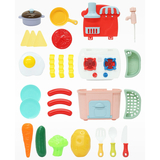 Детская кухня Beiens, красный (М2356red) - Pampik - 2