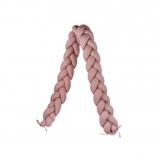 Защитный бортик Tweeto Косичка, 220х15 см, пудровый (Т 145) - Pampik