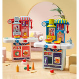 Игровой набор Beiens Кухня, голубой (М2358blue) - Pampik - 11