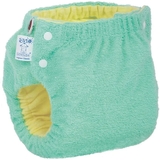 Підгузок трикотажний ЕКО ПУПС Easy Size Classic з вкладишем Abso Maxi, 7-13 кг, зелений - Pampik