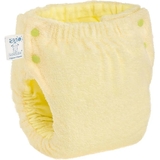 Підгузок трикотажний ЕКО ПУПС Easy Size Classic з вкладишем Abso Maxi, 5-9 кг, жовтий - Pampik