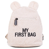 Детский рюкзак Childhome My first bag Teddy, белый (CWKIDBTW) - Pampik - 4