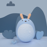 Неваляшка музична Beiens Зайчик, блакитний (YZ25blue) - Pampik - 3