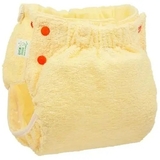 Подгузник трикотажный ЭКО ПУПС Active Classic с вкладышем Abso Maxi, 5-9 кг, желтый - Pampik