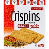 Органічні хлібці Extrudo Crispins з протеїном, 100 г - Pampik - 2