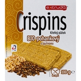Органические хлебцы Extrudo Crispins с гречкой и киноа, 100 г - Pampik - 2