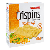 Органічні хлібці Extrudo Crispins з нутом, 100 г - Pampik