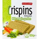 Органические хлебцы Extrudo Crispins с овощами, 100 г - Pampik