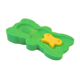 Матрасик в ванночку Tega Uni color, зеленый (BA-008) - Pampik