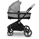 Коляска універсальна 3в1 Lionelo Mika Grey Stone, світло-сірий - Pampik - 4