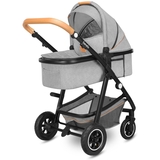 Коляска універсальна 3в1 Lionelo Amber Grey Stone, сірий - Pampik - 4