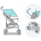 Коляска прогулянкова Lionelo Elia Tropical Turquoise, бірюзовий - Pampik - 8