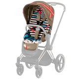 Комплект текстилю для прогулянкового блоку Cybex Priam KK One Love, коричневий (521002753) - Pampik