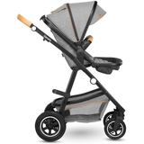 Коляска універсальна 3в1 Lionelo Amber Grey Stone, сірий - Pampik - 11