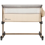 Приставне ліжечко Lionelo Leonie Beige Sand, пісочний - Pampik