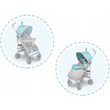 Коляска прогулянкова Lionelo Elia Tropical Turquoise, бірюзовий - Pampik - 10