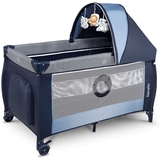 Манеж-кроватка Lionelo Sven Plus Blue navy, темно-синий (LO.SV10) - Pampik - 2