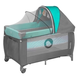 Манеж-ліжко Lionelo Sven Plus, бірюзовий із сірим (LO.SV01) - Pampik - 3