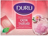 Мыло Duru Fresh Sensations Цветочное Облако, 600 г (4 х 150 г) - Pampik