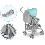 Коляска прогулянкова Lionelo Elia Tropical Turquoise, бірюзовий - Pampik - 7