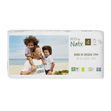 Органічні підгузки-трусики Naty 4 (8-15 кг), 36 шт. - Pampik