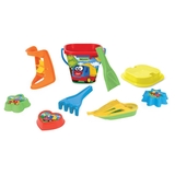 Набір для пісочниці Wader IML, 9 предметів, в асортименті (75044) - Pampik - 2