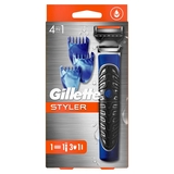 Бритва-стайлер Gillette Fusion5 ProGlide Styler, 1 змінна касета ProGlide Power + 3 насадки для моделювання бороди/вусів - Pampik