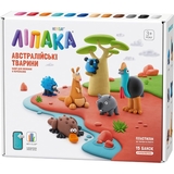 Меганабор самозатвердевающего пластилина Ліпака Австралийские животные (15027-UA01) - Pampik