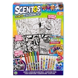 Ароматный набор для творчества Scentos Забавные Раскраски (42558) - Pampik