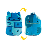 Мягкая игрушка Cats vs Pickles 2 в 1 Котик и огурчик Блу, 15 см (CVP2200-4) - Pampik