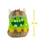 Мягкая игрушка Cats vs Pickles 2 в 1 Котик и огурчик Викинги, 15 см (CVP2200-1) - Pampik - 5