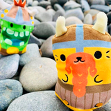 Мягкая игрушка Cats vs Pickles 2 в 1 Котик и огурчик Викинги, 15 см (CVP2200-1) - Pampik - 6