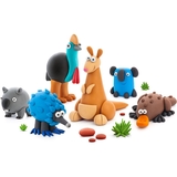 Меганабор самозатвердевающего пластилина Ліпака Австралийские животные (15027-UA01) - Pampik - 4