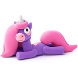 Набір самозатвердіючого пластиліну Ліпака Райдужні єдинороги: Брайті, 103 г (30137-UA01) - Pampik - 4