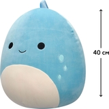 Мягкая игрушка Squishmallows Синий Динозавр, 40 см (SQCR07049) - Pampik - 2