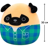 М'яка іграшка Squishmallows Мопс Принц, 30 см (SQCR06622) - Pampik - 2